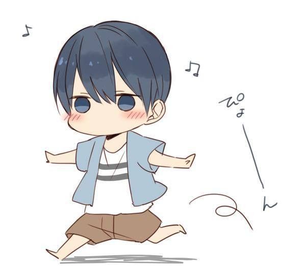 Ảnh avatar chibi nam lạnh lùng - hài hước