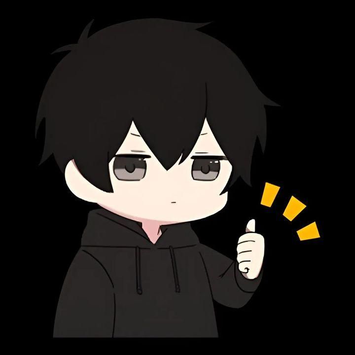Ảnh avatar chibi nam lạnh lùng - meme hài hước