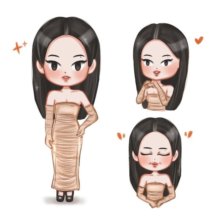 Ảnh Blackpink chibi - jennie tham gia sự kiện