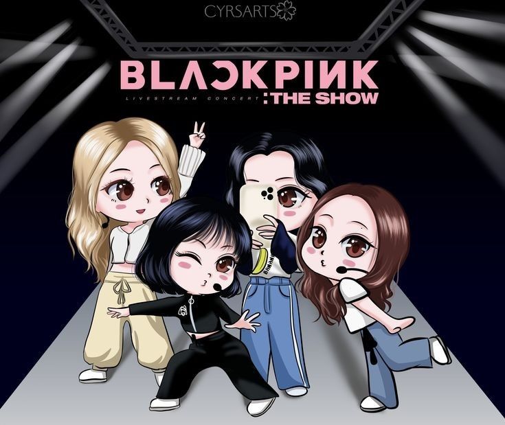 Ảnh Blackpink chibi - the show