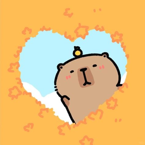 Capybara chibi - mùa thu