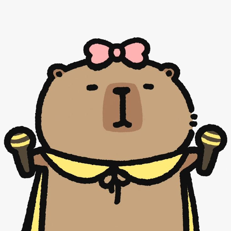 Hình ảnh capybara cute - ca sĩ