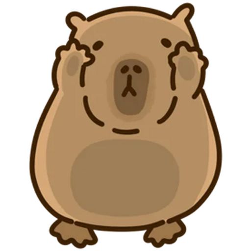 Hình ảnh capybara cute - dễ thương