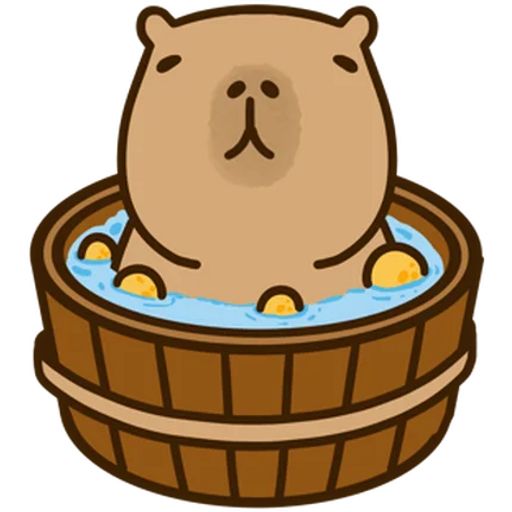 Hình nền Capybara siêu cute đáng yêu