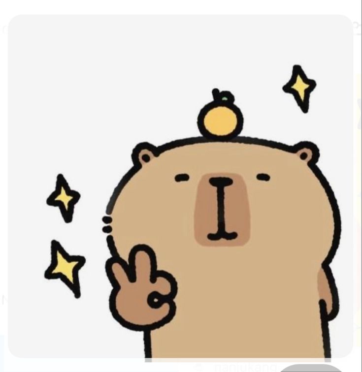 Hình ảnh capybara cute - ok