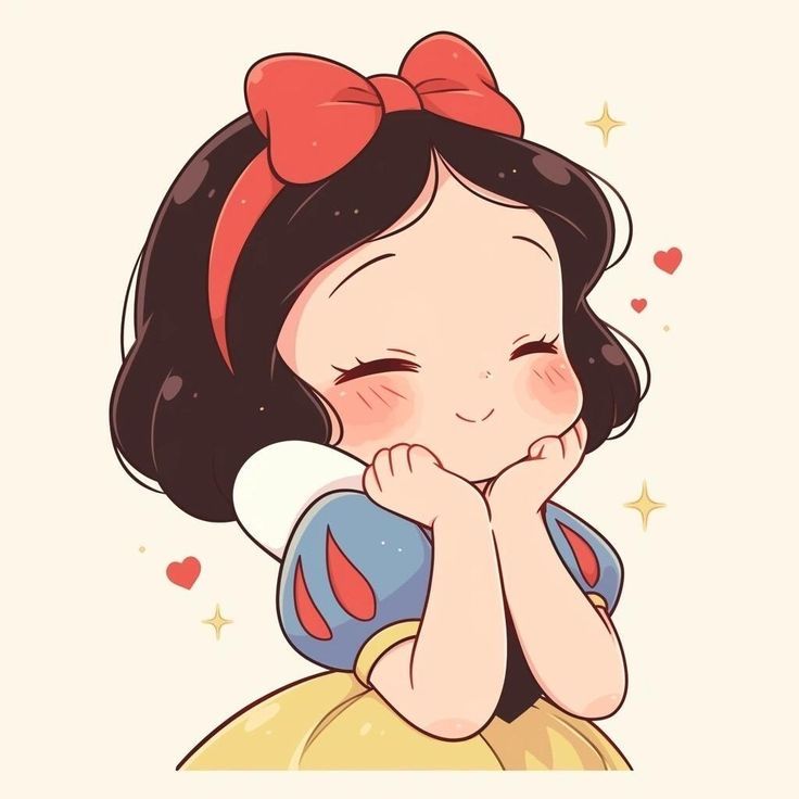 Hình ảnh chibi nữ cute - công chúa bạch tuyết