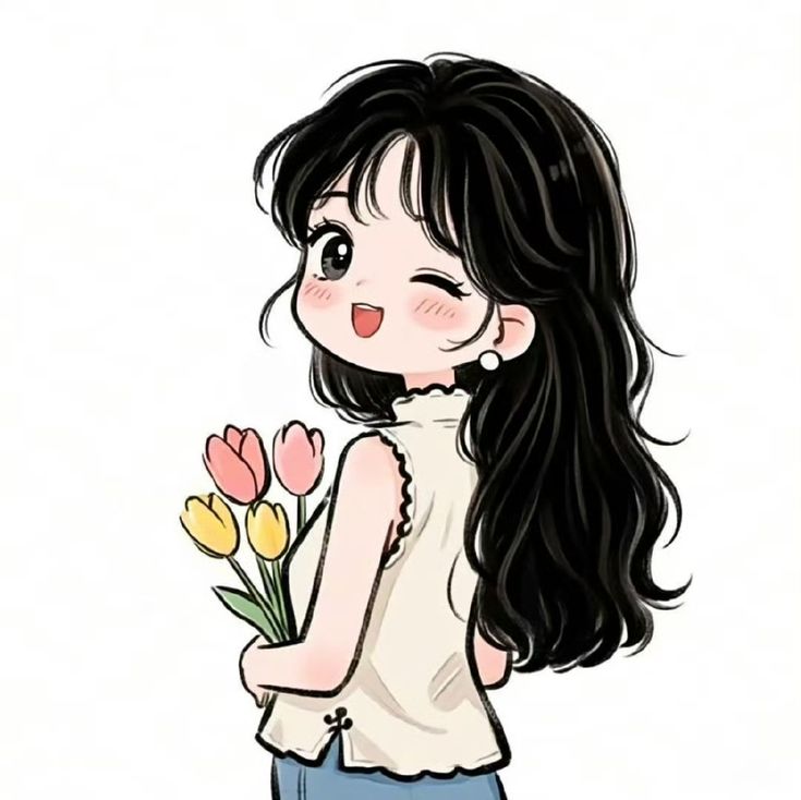 Hình ảnh chibi nữ cute - đáng yêu