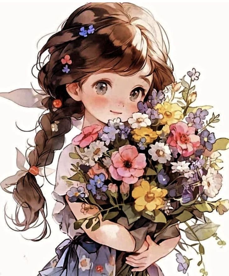 Hình ảnh chibi nữ cute - hồn nhiên