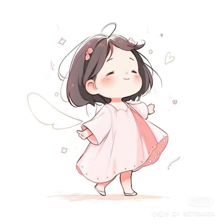Hình ảnh chibi nữ cute - thiên thần