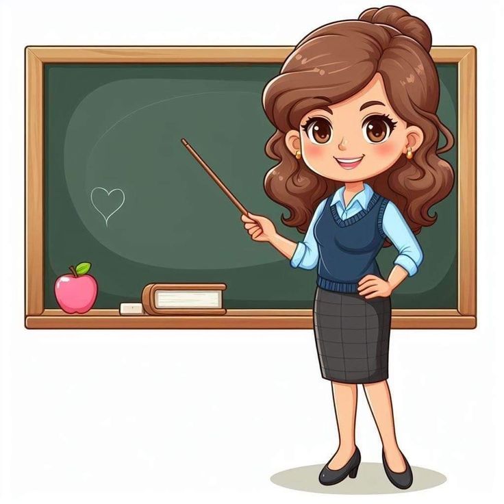 Hình ảnh cô giáo chibi cute - dễ thương