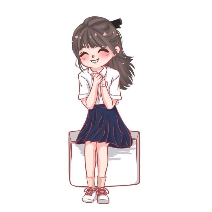Hình ảnh học sinh chibi - cute