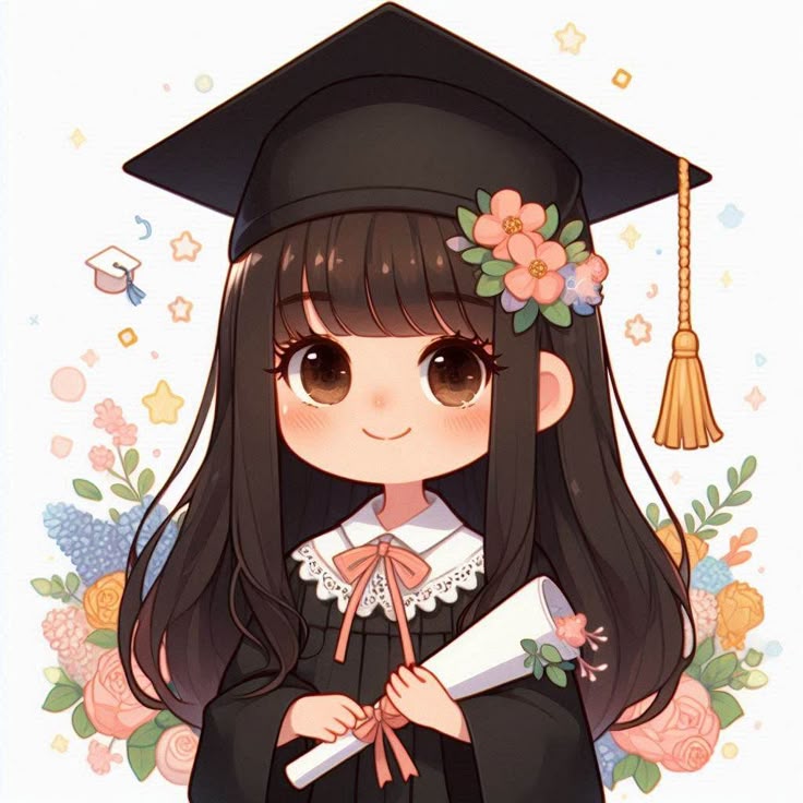 Hình ảnh học sinh chibi - nhẹ nhàng