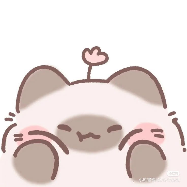 Hình nền mèo chibi - đáng yêu