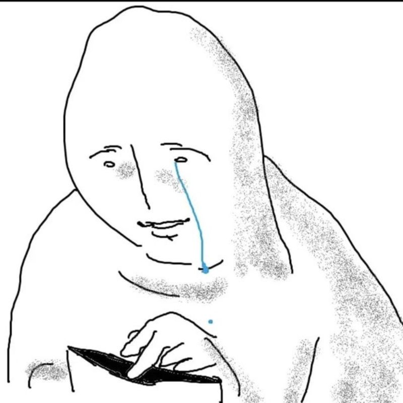 Ảnh meme hài - khi hết tiền