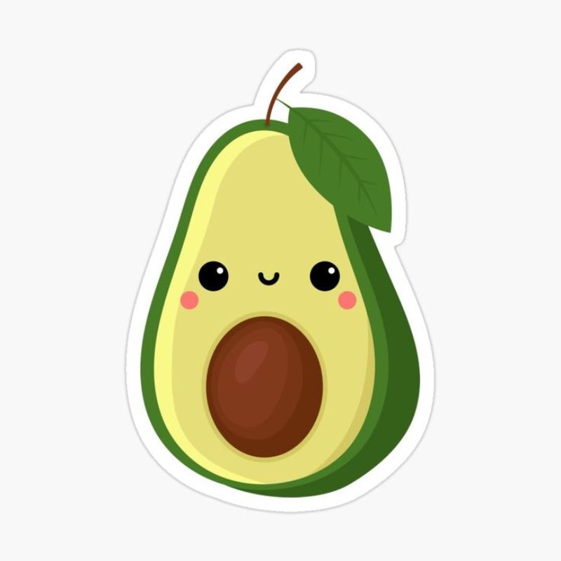 Tải ngay 48+ Avatar hình trái bơ chibi cute lạc lối miễn phí