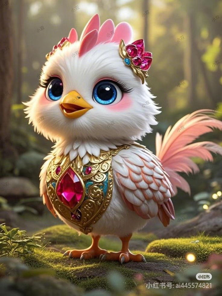 Bộ sưu tập hình ảnh 12 con giáp chibi - Bé gà sang chảnh