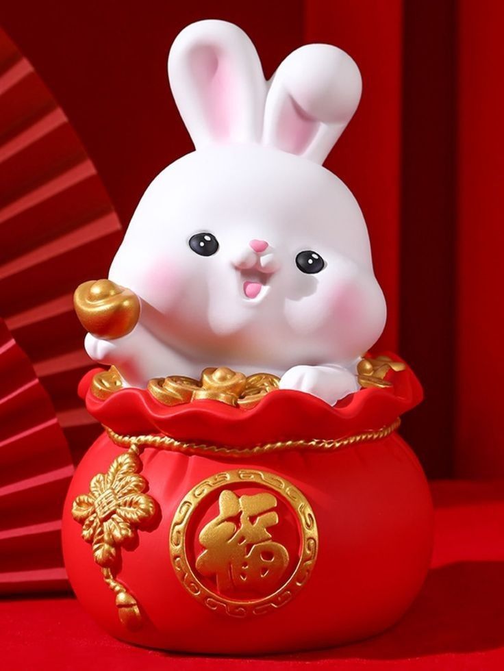 Bộ sưu tập hình ảnh 12 con giáp chibi - Thỏ cute 