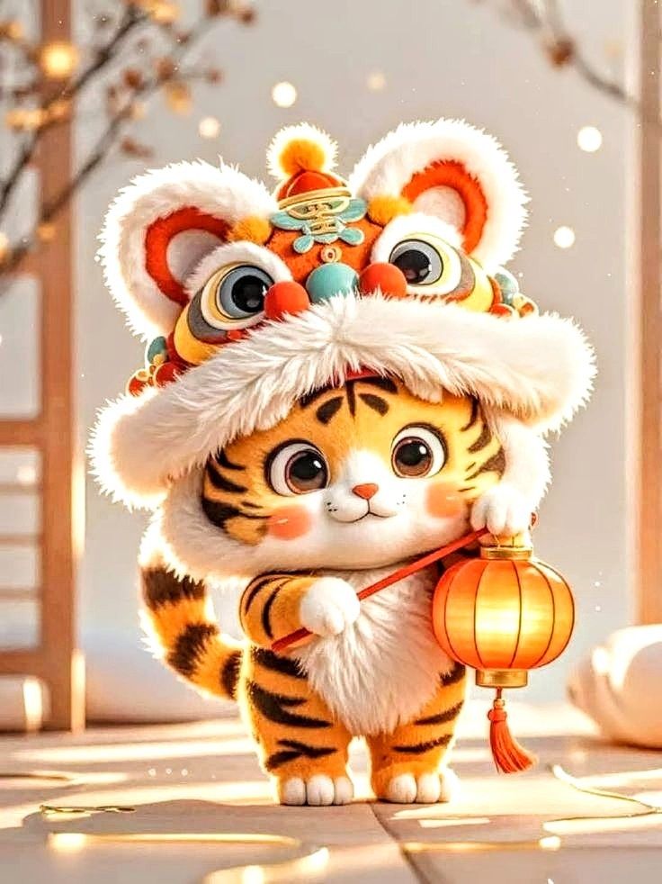 Bộ sưu tập hình ảnh 12 con giáp chibi - tuổi dần 