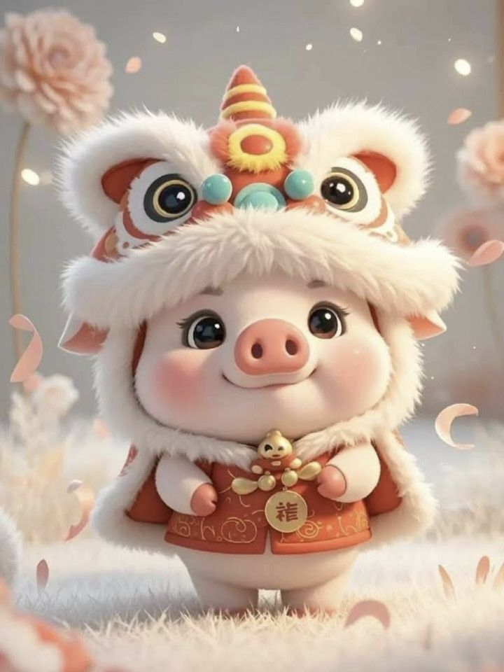 Bộ sưu tập hình ảnh 12 con giáp chibi - tuổi hợi 