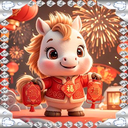 Bộ sưu tập hình ảnh 12 con giáp chibi - tuổi Ngọ 
