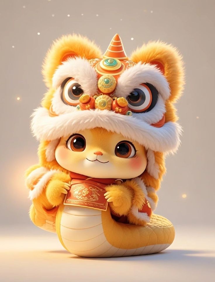Bộ sưu tập hình ảnh 12 con giáp chibi - Tuổi Tỵ