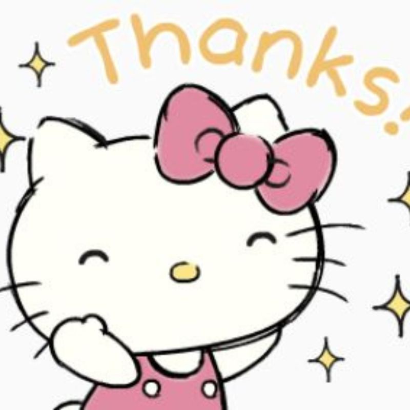 Cảm ơn meme hello kitty