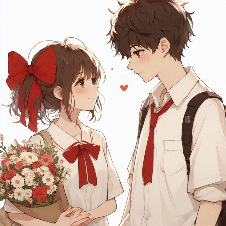 Hình ảnh cặp đôi chibi cute - đáng yêu 
