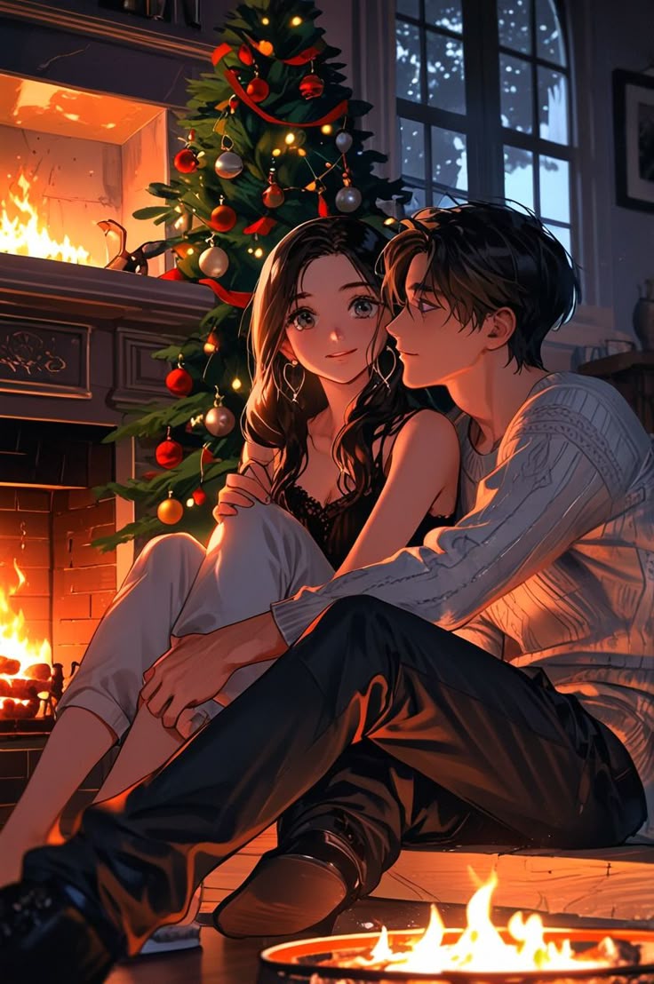 Hình ảnh cặp đôi chibi cute - Lãng mạn 