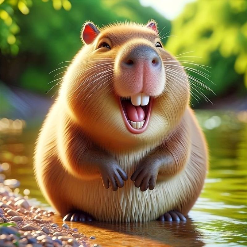 Hình ảnh capybara cute