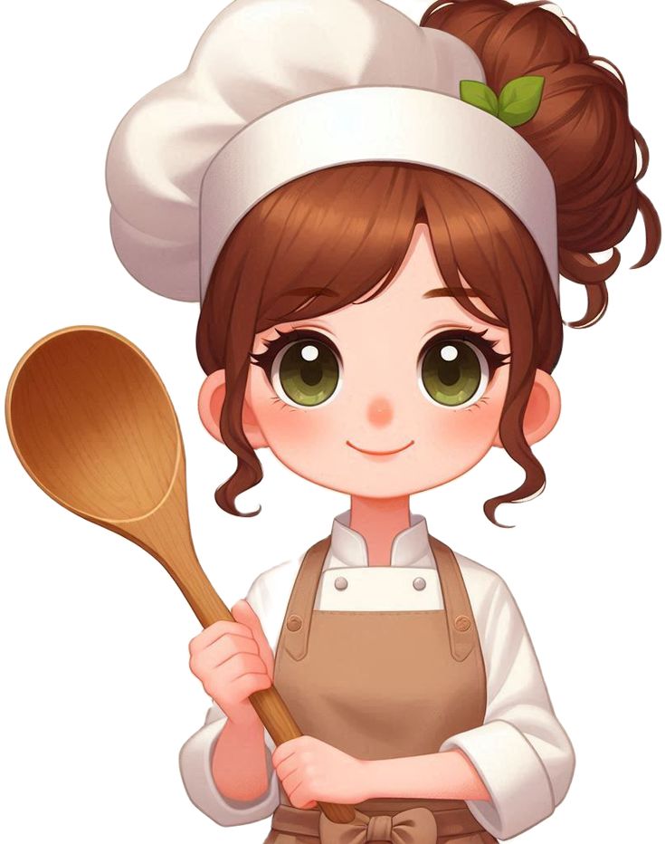 Hình ảnh chibi đầu bếp ngộ nghĩnh - cute
