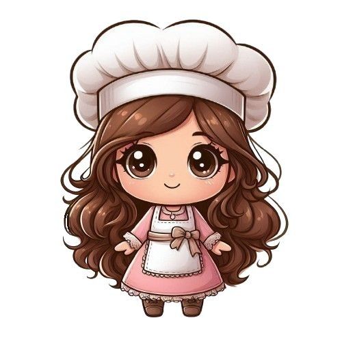 Hình ảnh chibi đầu bếp ngộ nghĩnh - xinh xắn
