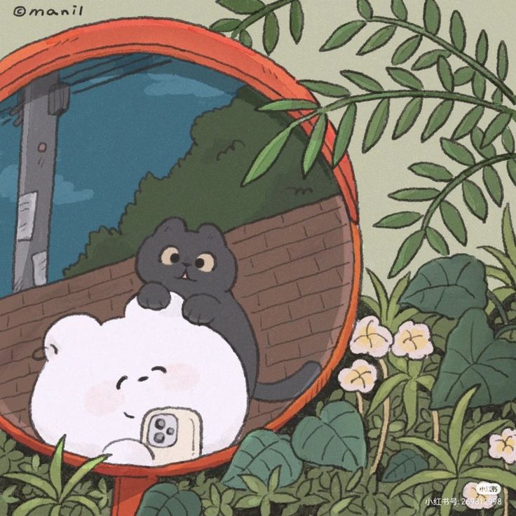 Hình ảnh chibi động vật cute - chụp ảnh 