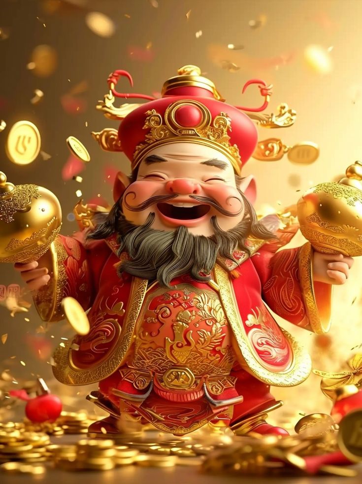 Hình ảnh chibi thần tài siêu đáng yêu - Cười vui 