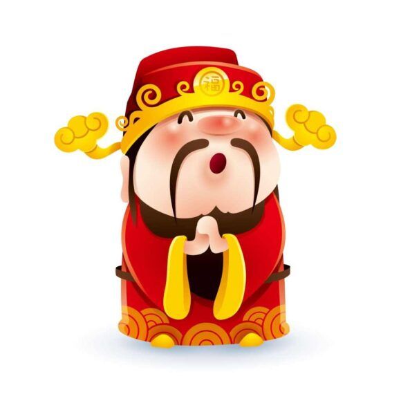Hình ảnh chibi thần tài siêu đáng yêu - mủm mĩm 
