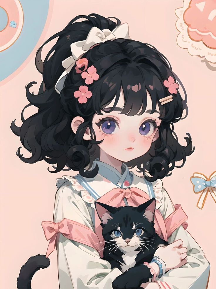 Hình ảnh cô gái chibi cute - tiểu thư lạnh lùng 
