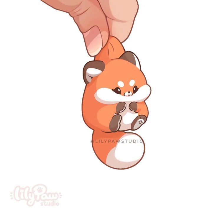 Hình ảnh con cáo chibi cute - mủm mĩm