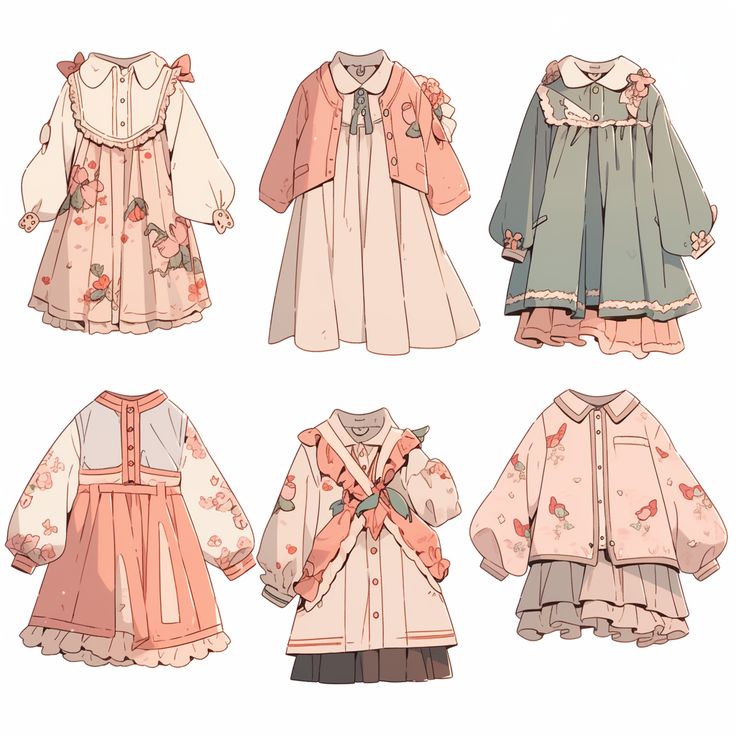Hình ảnh quần áo chibi cute - Đáng yêu 