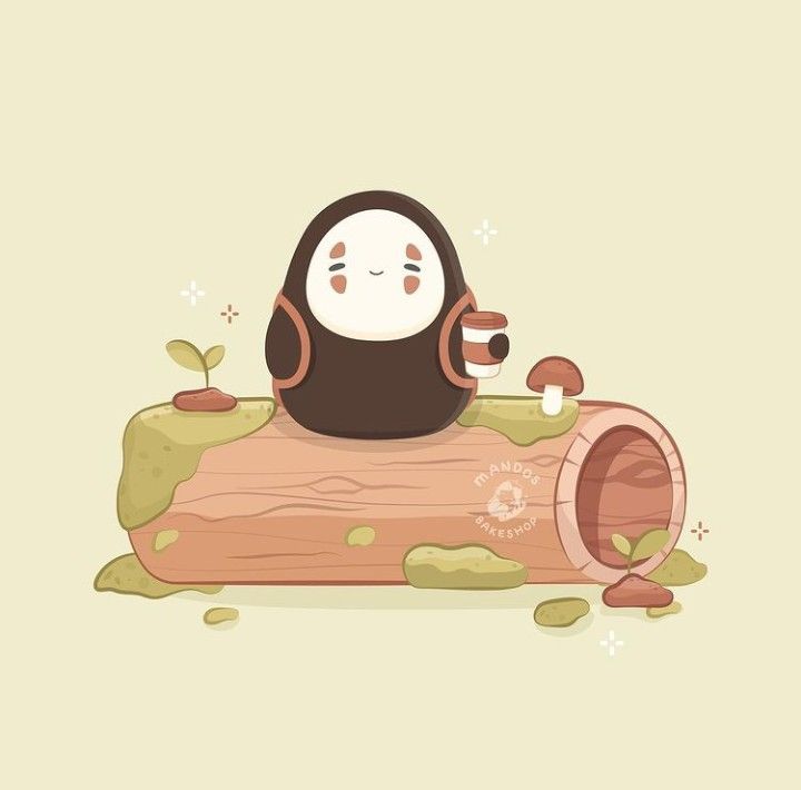 Hình ảnh vô diện chibi - thư giãn