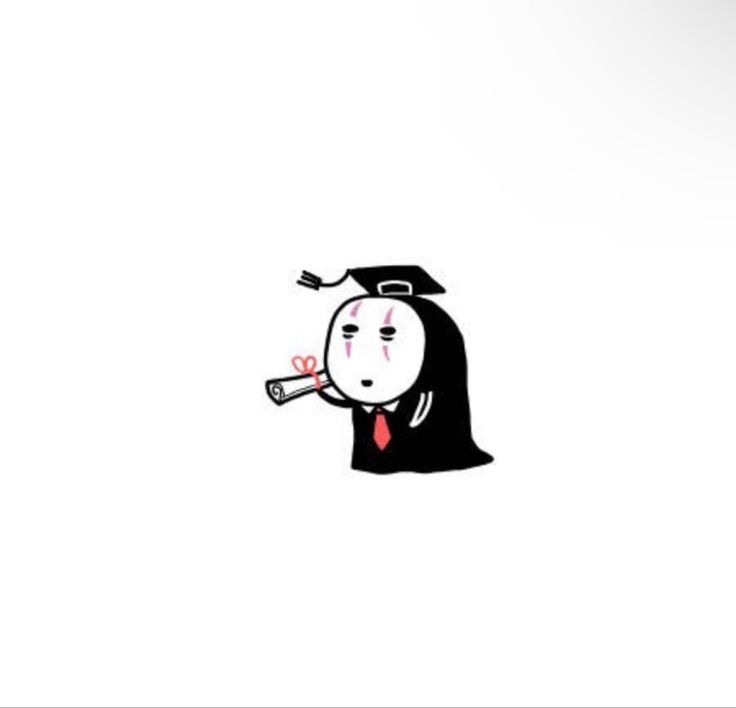Hình ảnh vô diện chibi - tốt nghiệp