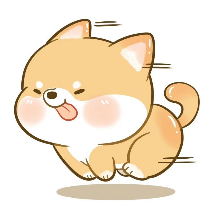 Hình nền chó chibi - đáng yêu