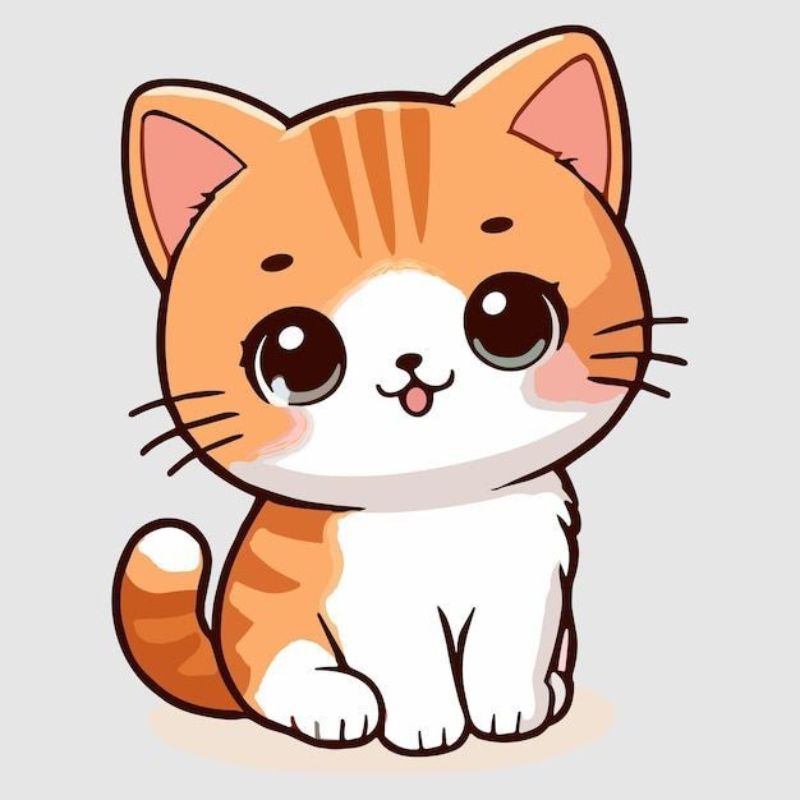 Hình nền mèo chibi