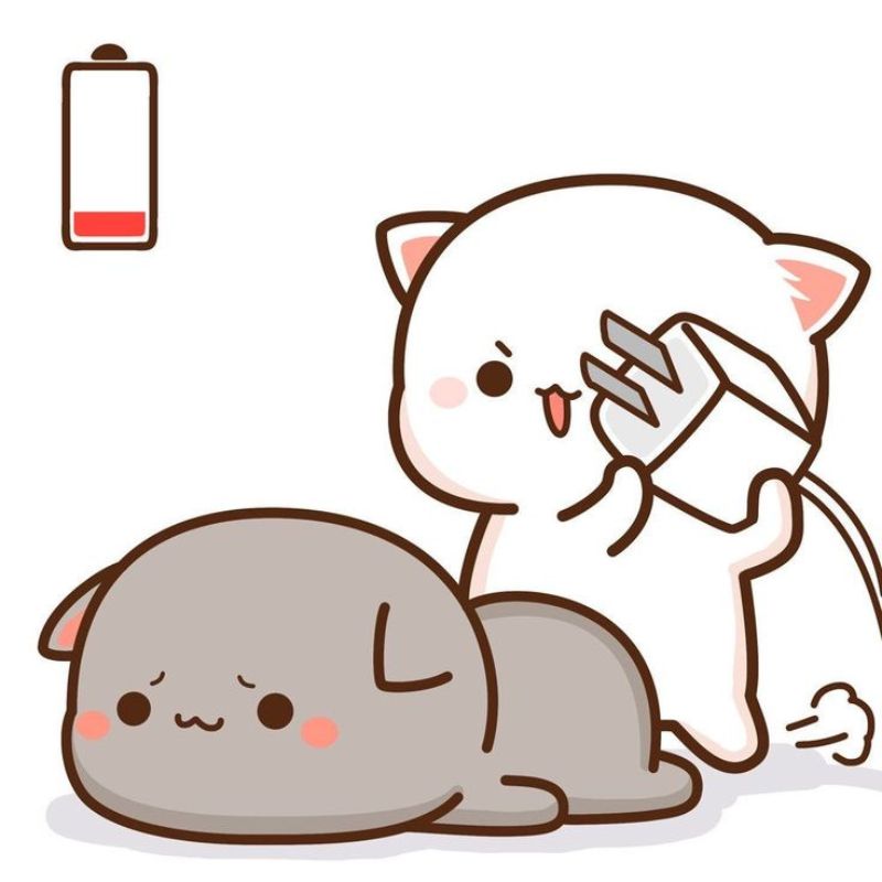Meme an ủi người yêu sạc pin