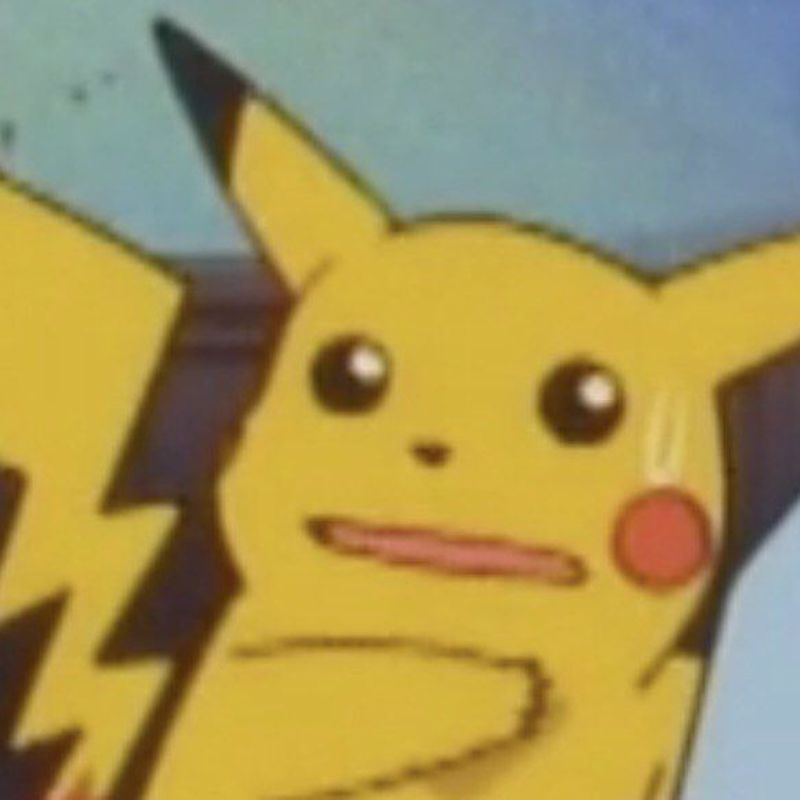 Meme bất ngờ pikachu