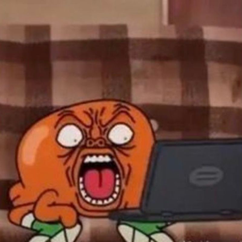 Meme bất ngờ tức giận