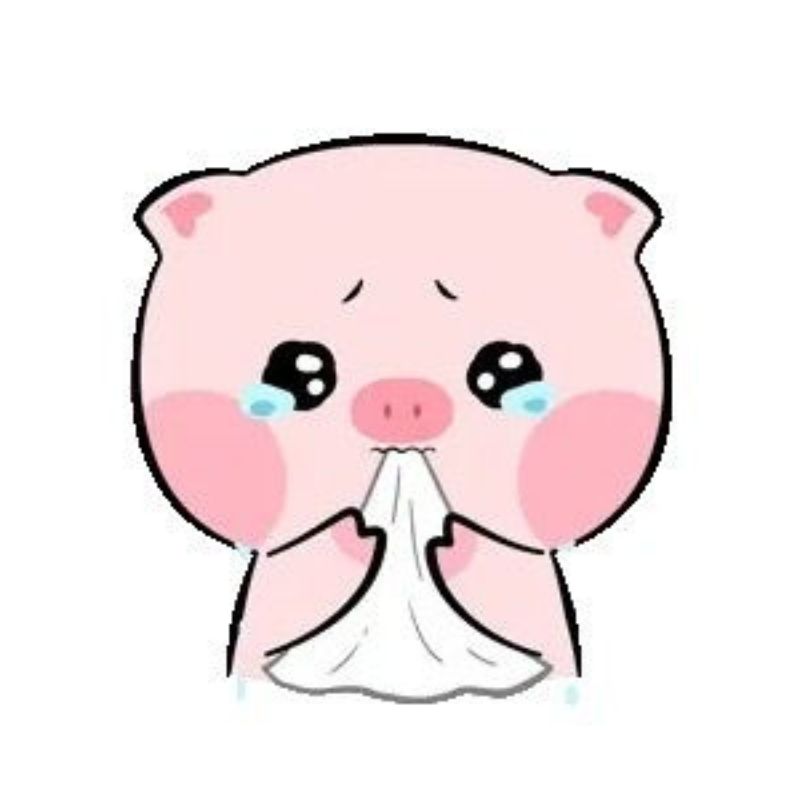 Meme bé heo dỗi cute