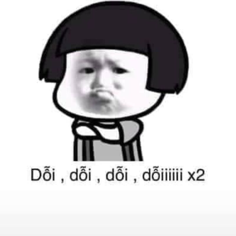 Ảnh dỗi meme cute hài hước