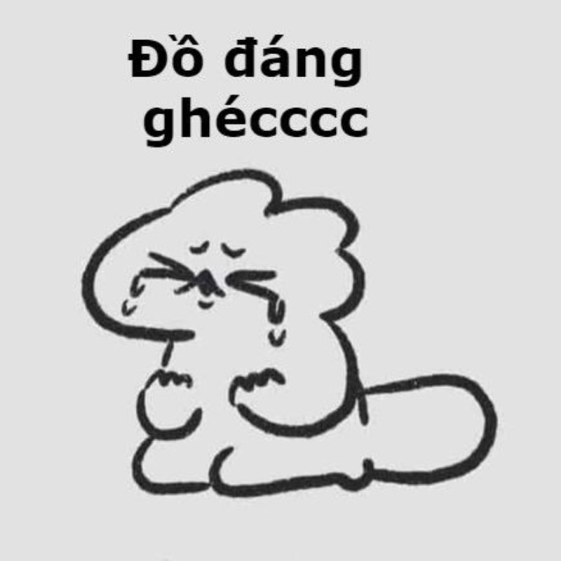 Ảnh meme dỗi tủi thân vl