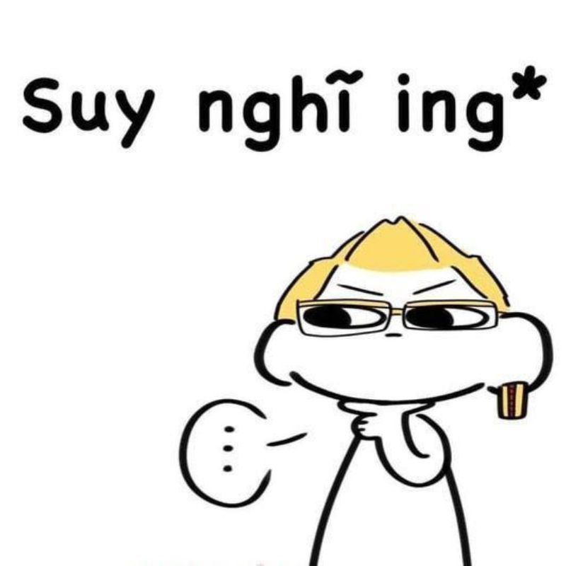 Meme đang suy nghĩ