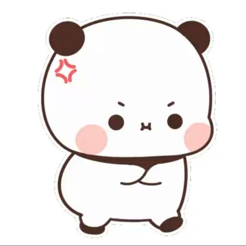Mặt tức giận meme của con gấu