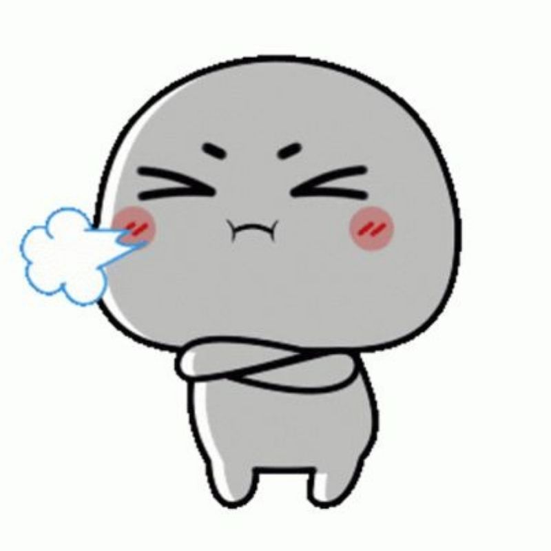 Hình meme cáu giận dễ thương 
